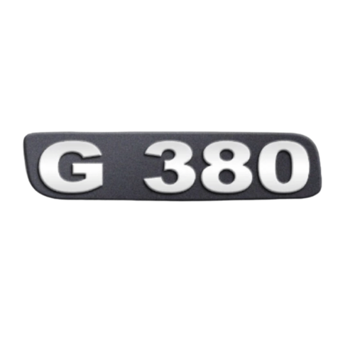 Emblema Letreiro Potência Para Scania G 380 Antigo Cromado