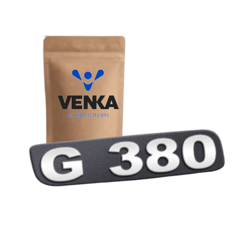 Emblema Letreiro Potência Para Scania G 380 Antigo Cromado