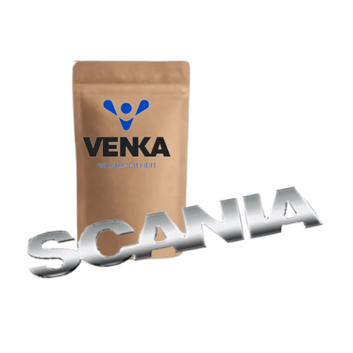 Emblema Grade Cromado Venka para Scania S5
