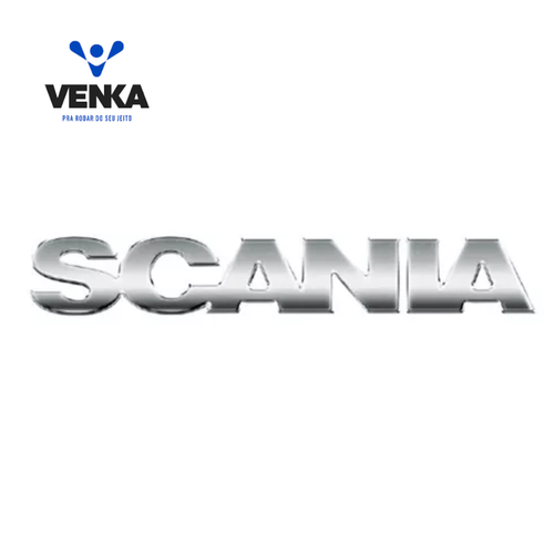 Emblema Grade Cromado Venka para Scania S5