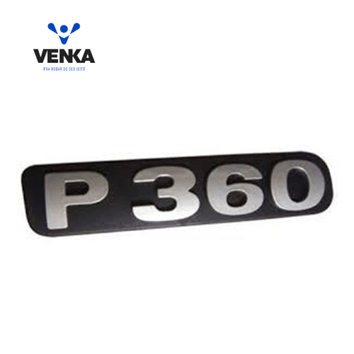 Emblema Letreiro Potência Para Scania P 360 Moderno Pintado