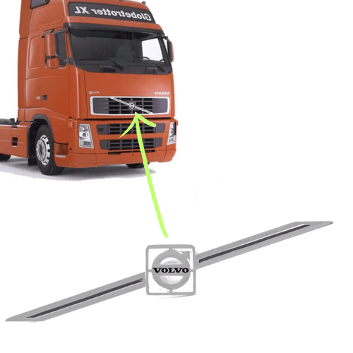 Emblema Transversal Grade para Caminhão Volvo FH 2004 Á 2009