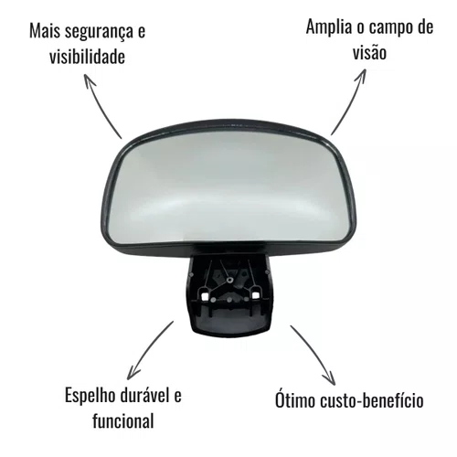 Espelho Retrovisor Rampa Convexo Scania Série 4