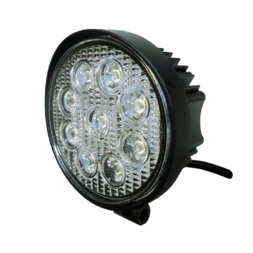 Farol de Trabalho Redondo com LEDs 27W Bivolt - DNI-4161