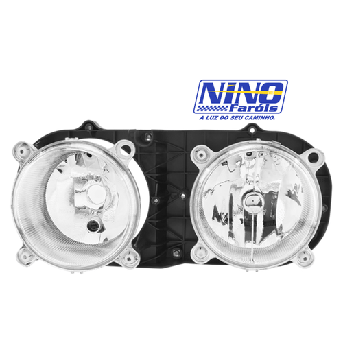 Farol Duplo Nino Horizontal H7/H7 Ford Cargo LD