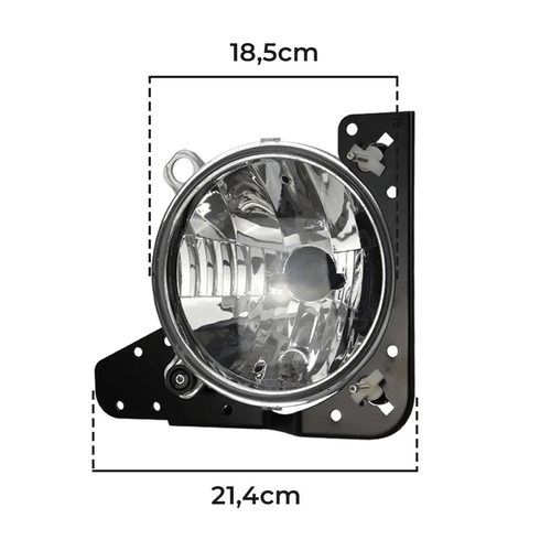 Farol IAM C/Suporte Lado Direito H4 para Ford Cargo