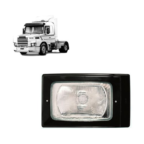 Farol Principal C/Moldura Nino F-50C LD/LE para Scania