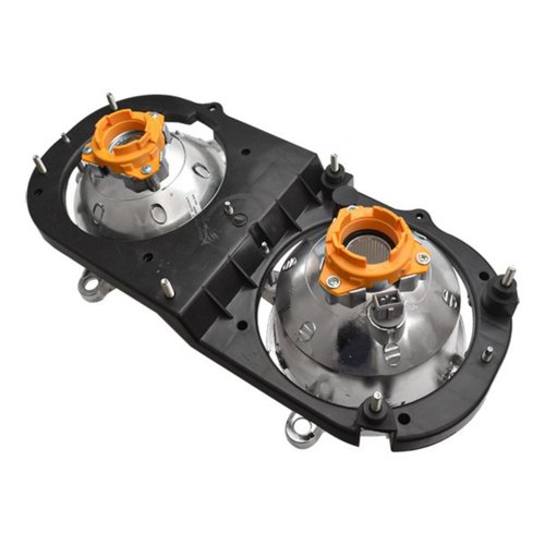 Farol Principal Duplo Diagonal Nino H7 LE para Ford Cargo