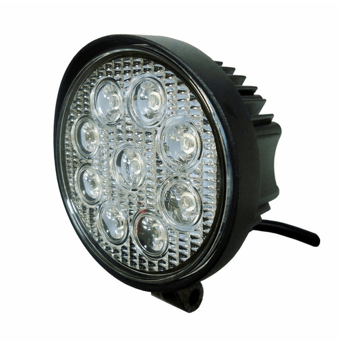 Farol de Trabalho Redondo com LEDs 27W Bivolt - DNI-4161
