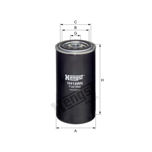 Filtro de Combustível Hengst H414WK