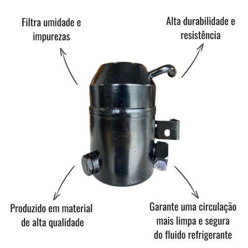 Filtro Secador Ar Condicionado Scania Série 4 e 5 G / P / R