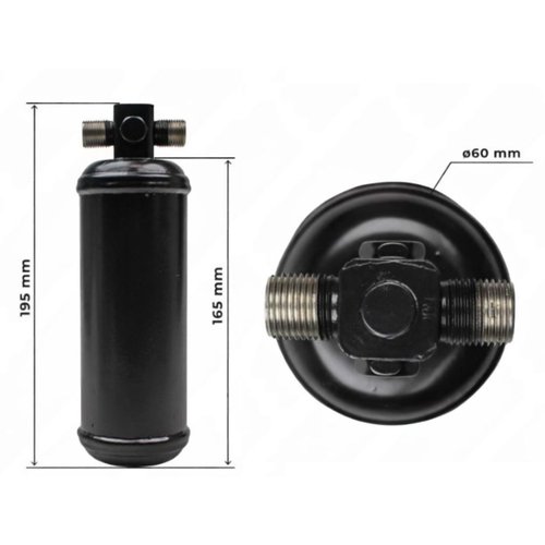 Filtro Secador Universal Ar Condicionado para 2 Pressostatos