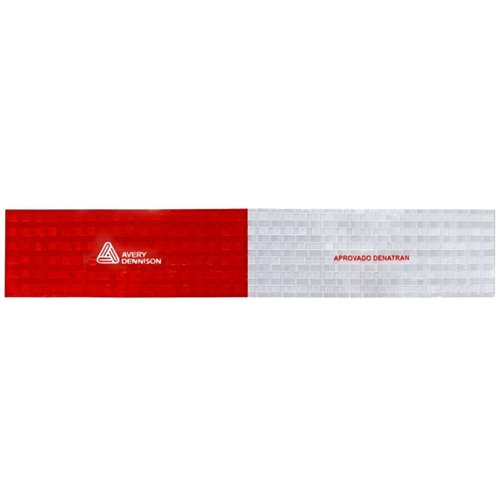Fita Refletiva Avery Dennison 30x5cm Lado Esquerdo 10 Unid