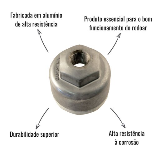 Flange Dianteira Rodoar Nicolini para Mercedes-Benz 608