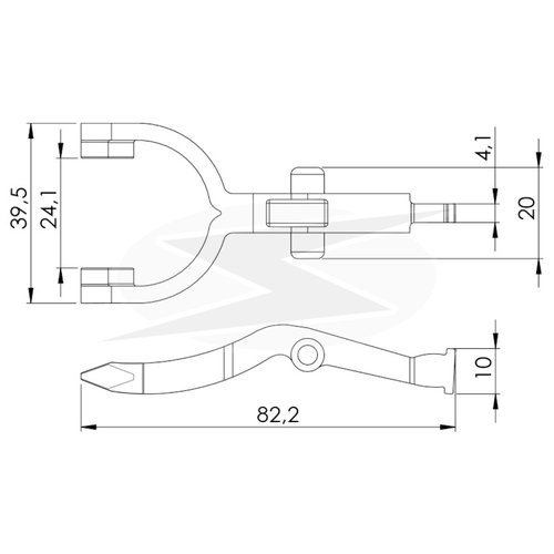Garfo para Motor de Partida Chevrolet Fiat VW Renault Iveco
