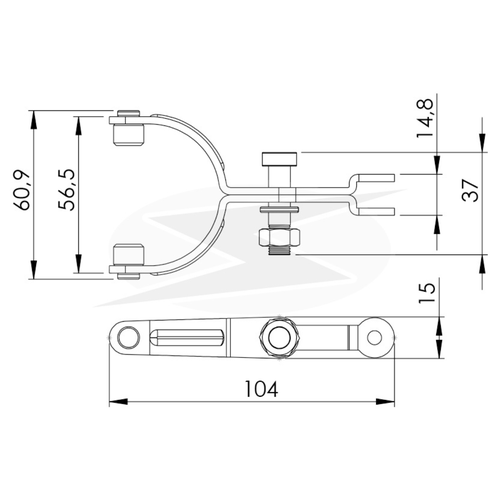 Garfo para Motor de Partida Chevrolet Opala Caravan Unifap