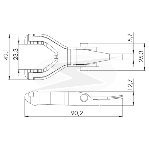 Garfo para Motor de Partida Unifap Fiat Bravo Palio Weekend