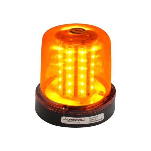 Giroflex LED Autopoli Amarelo C/Imã C/Plug Acendedor Bivolt