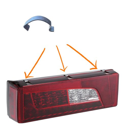 Grampo de Fixação/Presilha IVA para Lanterna Scania
