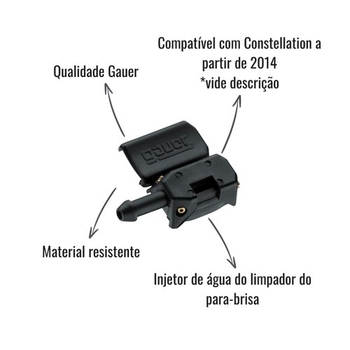 Injetor Brucutu Esguicho Gauer Constellation 2013 em Diante