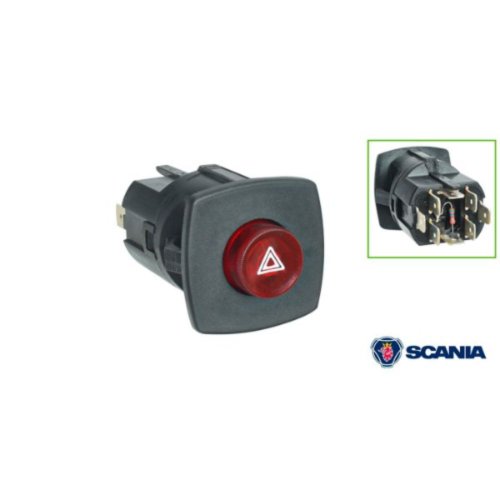 Interruptor de Emergência Kostal 24V Scania 112