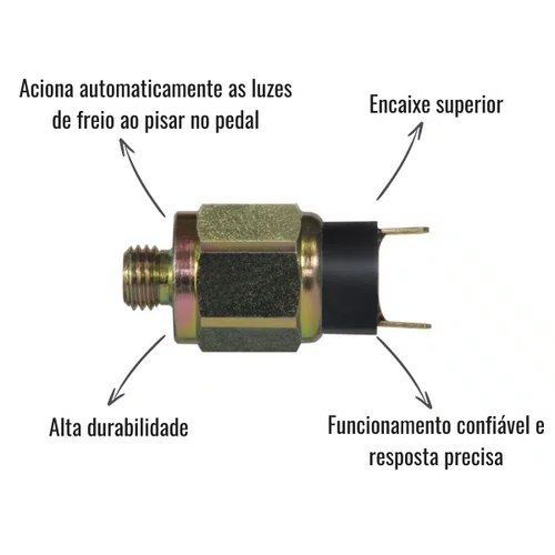 Interruptor Luz de Freio 3RHO 311 Ford Cargo