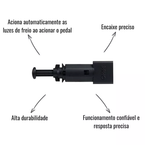 Interruptor Luz de Freio 3RHO 359 C3 C4 C5 Xsara 206 207 307