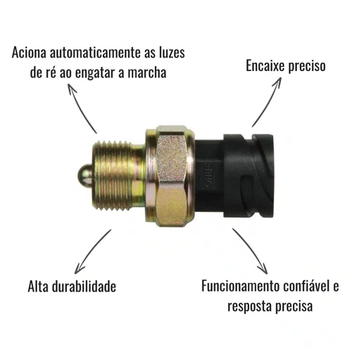 Interruptor Luz de Ré 3RHO 4441 MB Atego Actros Axor Accelo
