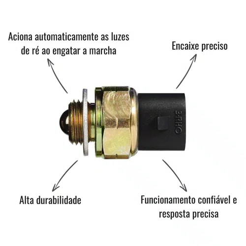 Interruptor Luz de Ré 3RHO 4458 Accelo Caminhão Agrale
