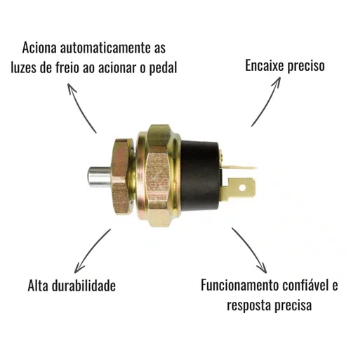 Interruptor Luz Freio 3RHO 326 Ford Cargo Todos