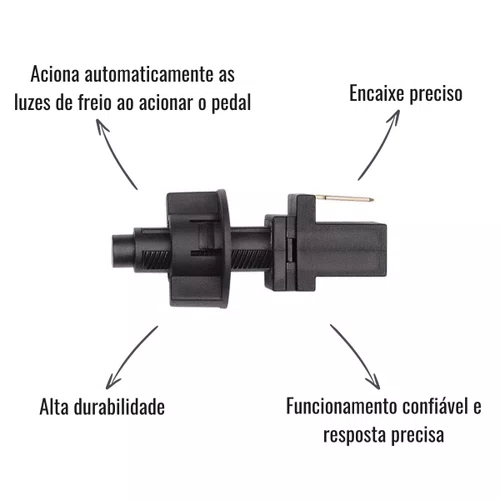 Interruptor Luz Freio 3RHO 353 Accelo Axor Atego Actros