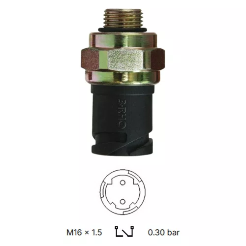 Interruptor Luz Freio 3RHO 378 Volvo NH NL FM FH Motor D12