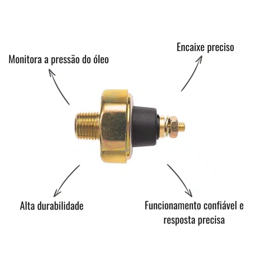 Interruptor Pressão Óleo 3RHO 3333 MB Ônibus Caminhão