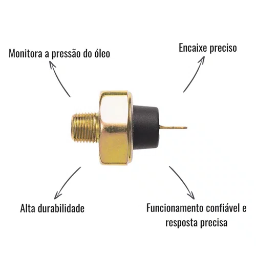 Interruptor Pressão Óleo 3RHO 3370 Fusca Brasília Variant