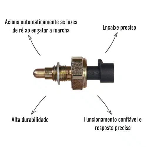 Interruptor Ré 3RHO 4478 Corsa Celta Prisma Meriva + Chicote