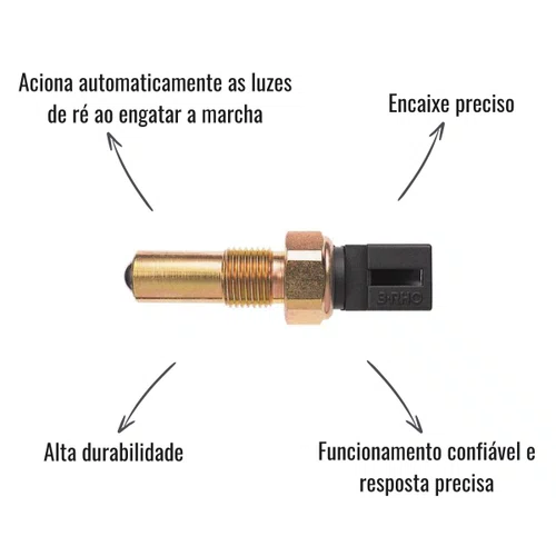 Interruptor Ré 3RHO 4489 Escort Focus Ka Ecosport + Chicote