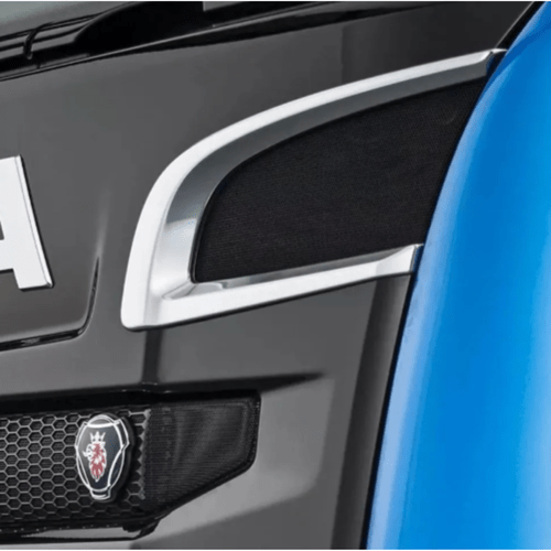 Par Acabamento Grade Entrada De Ar Jetta Scania P 2010>