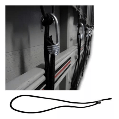 Kit Elástico Extensor Elastick para Lona 35cm 5mm 120 unid