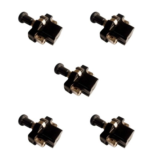 Kit Chave/Interruptor Luz 1 Puxada Liga/Desliga Rainha das Sete 5 Unidades