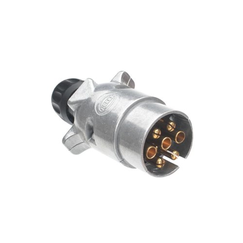 Kit Conector Tomada para Reboque Hella Macho e Fêmea Alumínio