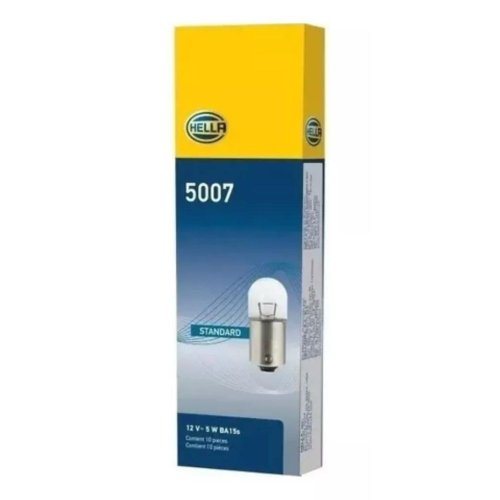 Kit de Lâmpadas Hella 12V 5W BA15s (67) 10 Unidades