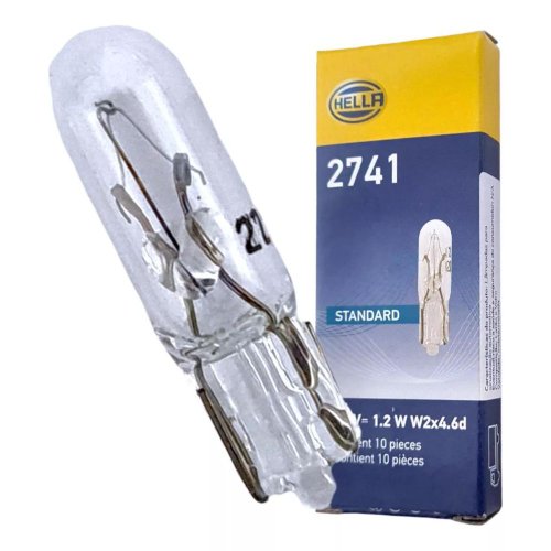 Kit de Lâmpadas Hella Pinguinho 24V 1,2W 10 unidades