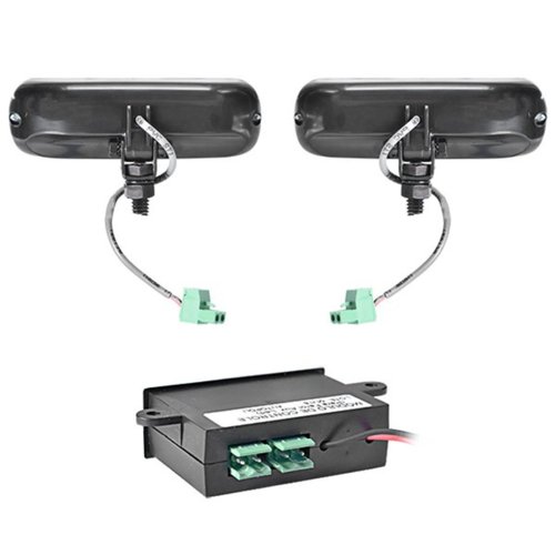 Kit Farol LED Slim Autopoli Bivolt 3,2W Universal Preto
