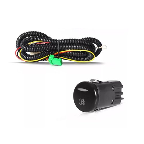 Kit Farol de Milha Suns Com Moldura Fiesta 2010 a 2012