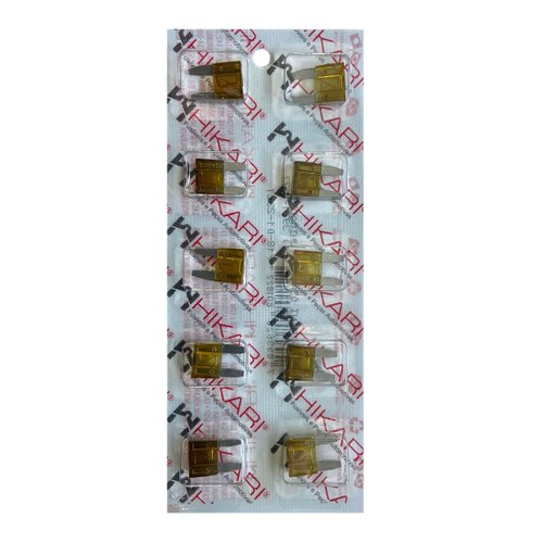 Kit Fusível Mini Hikari H-2005 5A Caramelo 10 Unidades