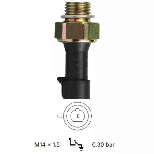 Kit Interruptor Pressão Óleo 3RHO 3346 Uno Palio + Chicote