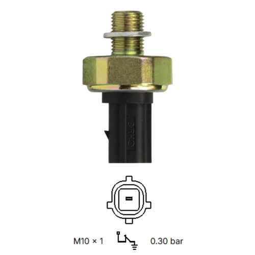 Kit Interruptor Pressão Óleo 3RHO 3372 Gol Parati + Chicote