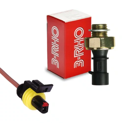 Kit Interruptor Pressão Óleo 3RHO 3374 Celta Corsa + Chicote