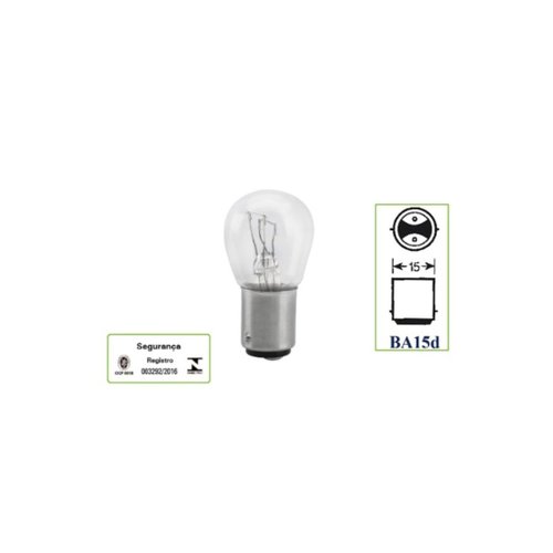 Kit Lâmpadas Hella 2 Polos Pino Encontrado 12V 21/5W 10 unid