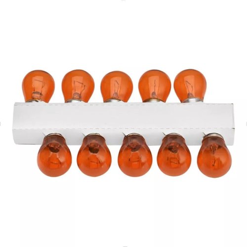 Kit Lâmpadas Hella Standard Âmbar 12V 21W PY21W 10 Unid